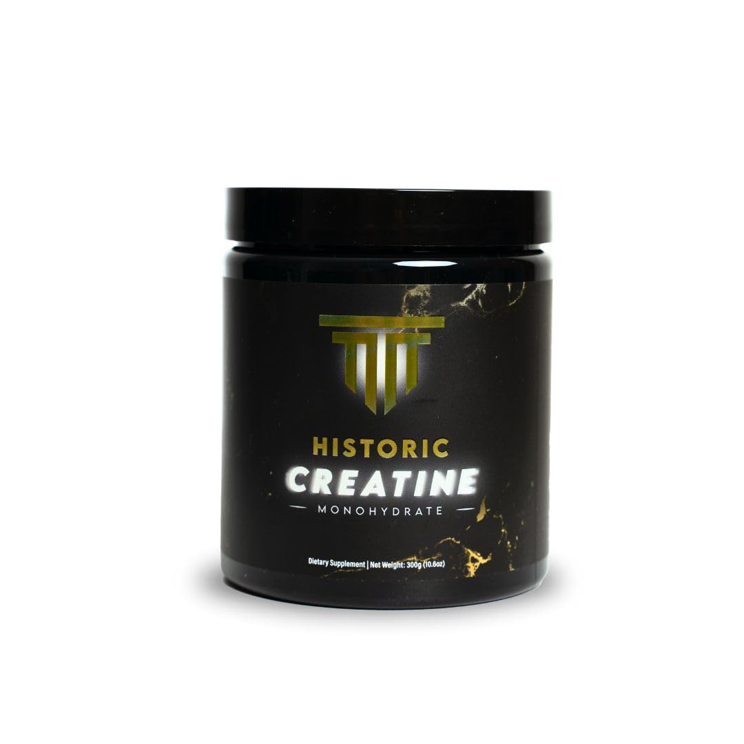 Historic Creatine Micronized Creatine Monohydrate Powder, 10.6 oz