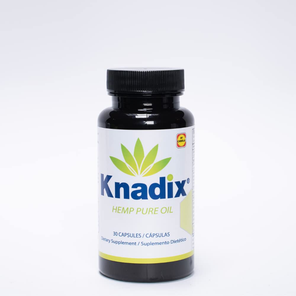 Knadix Hemp Oil Supplement Capsule, 1 Count