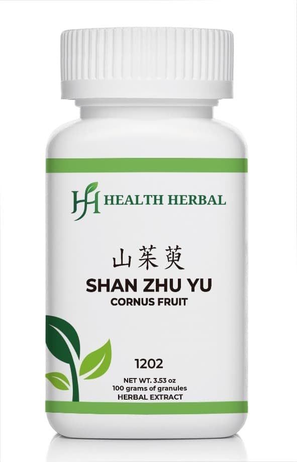 Health Herbal Shan Zhu Yu (Asiatic Cornelian Cherry) Powder 3.53 oz