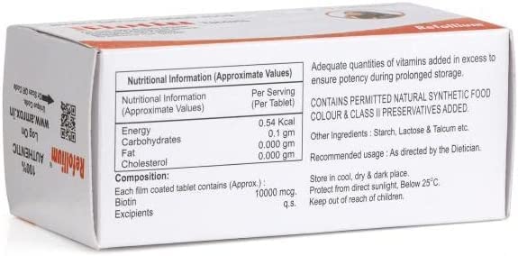 Generic Refollium Advanced Biotin Tablet 30 Tablets