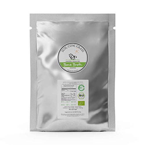 Unknown Bone Broth Powder - Pure Organic Protein, 32 Count