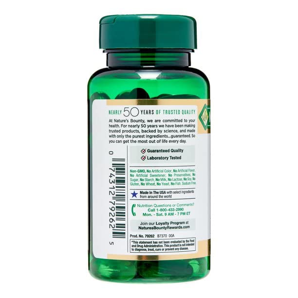Nature's Bounty Evening Primrose Oil Softgels 180