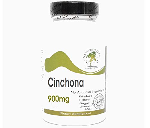 Naturetition Supplements Cinchona 900mg Capsules, 180 Count