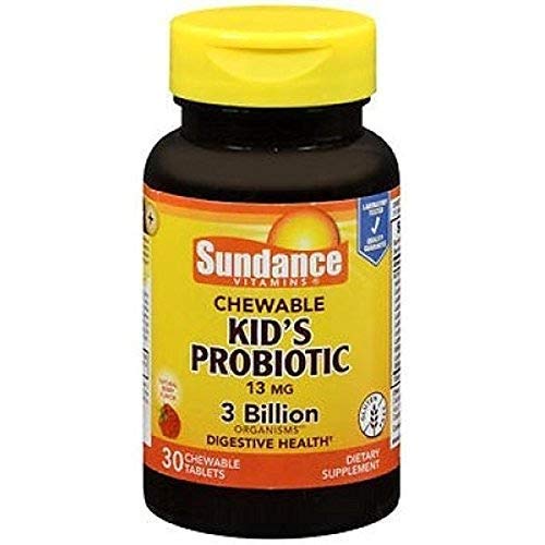 Sundance Chewable Kid's Probiotic 13mg 3 Billion, 30 Count