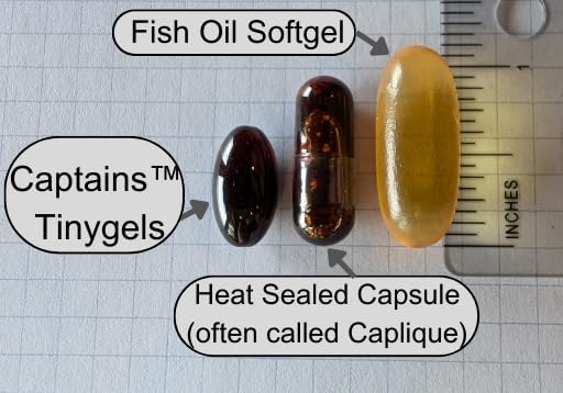 Captains Krill Oil Pure Antarctic Krill Oil 1000mg Softgels 4-Pack