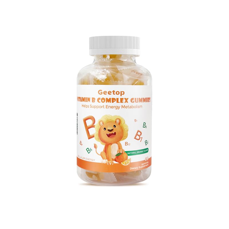 Geetop Vitamin B-Complex 8in1 Gummies, 60 Count