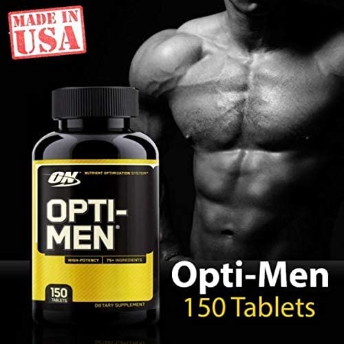 Optimum Nutrition Opti-Men Tablets, 150 Count