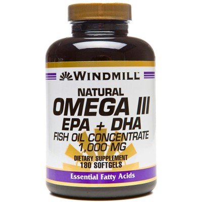 Windmill Omega-3 EPA & DHA Fish Oil Softgel 180 Softgels