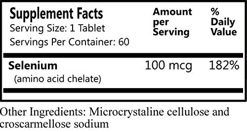 Daily Manufacturing Selenium Tablet 60 Count