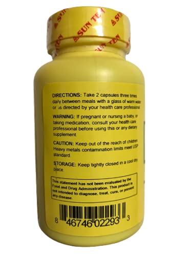 Sun Ten Bupleurum Formula/Yi Gan San 100 Capsules