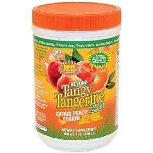 Kaxilu Organic Multi Vitamin Plant Mineral Beyond Tangy Tangerine 2.0 Citrus Peach Fusion Powder 1 lb