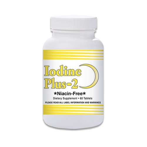 Natural Living Iodine Plus 2 - Thyroid M.D.'s Official Formula 60 Tablets