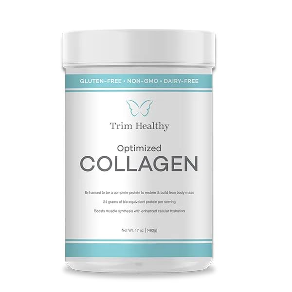 Trim Healthy Mama Optimized Collagen Protein Powder, 17 oz