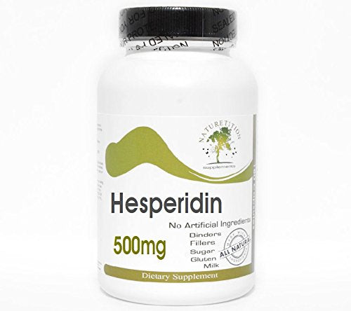 Naturetition Supplements Hesperidin 500mg Capsules, 90 Capsules