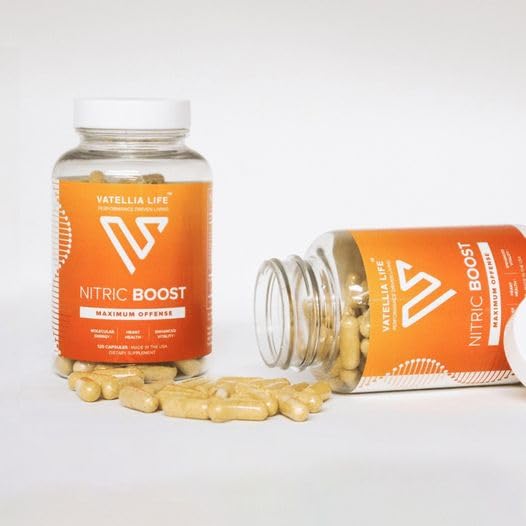 Vatellia Life Nitric Boost Capsules 120 Count