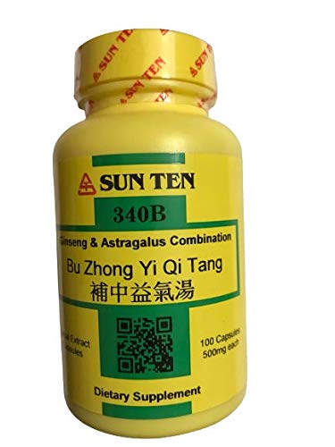 Sun Ten Ginseng & Astragalus Combination Capsules 100 Capsules