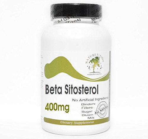 Naturetition Supplements Beta Sitosterol 400mg, 180 Capsules