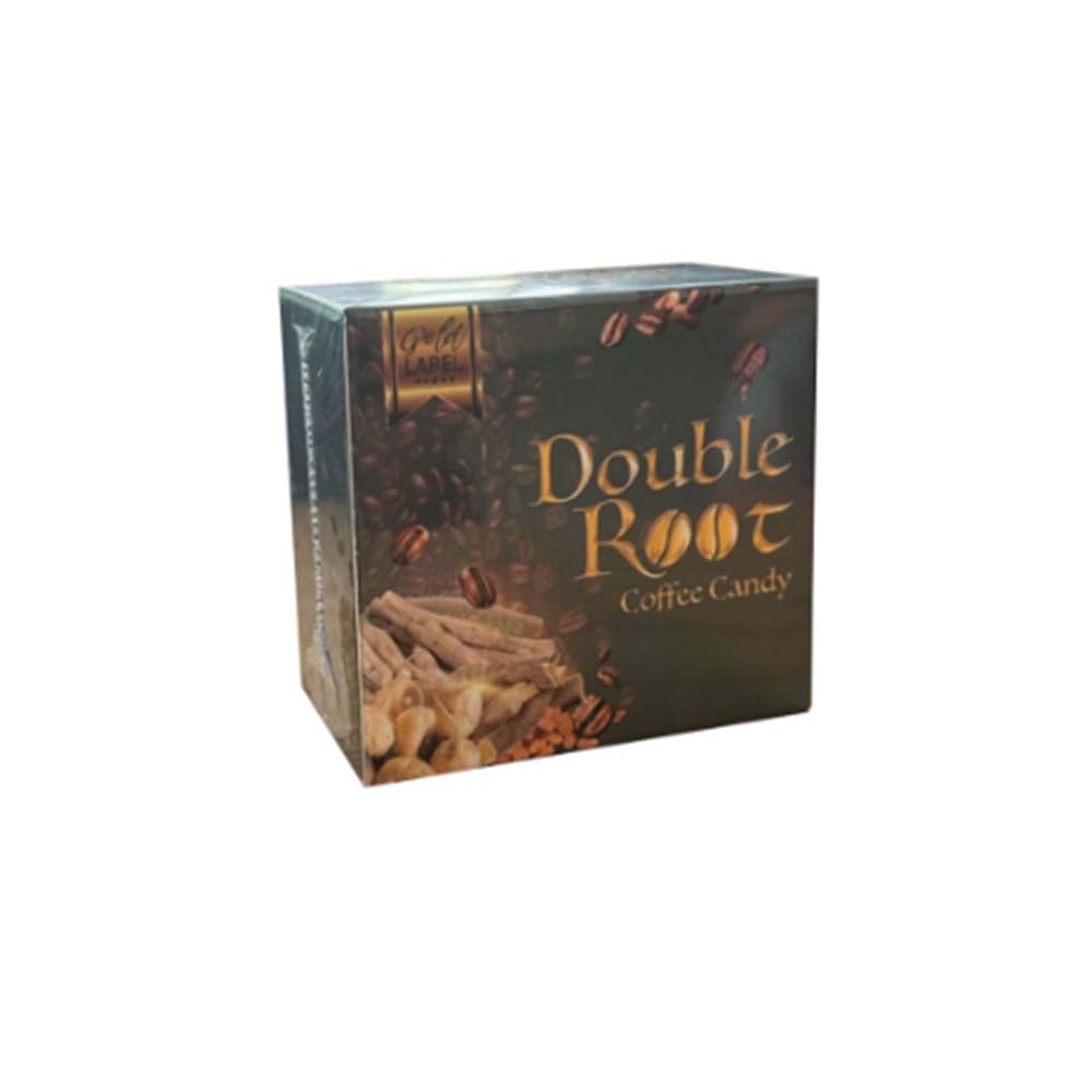 Double Root Coffee Candy Sweets Arabica Cafe Bonbons Energy Support Powder 1 Ounce