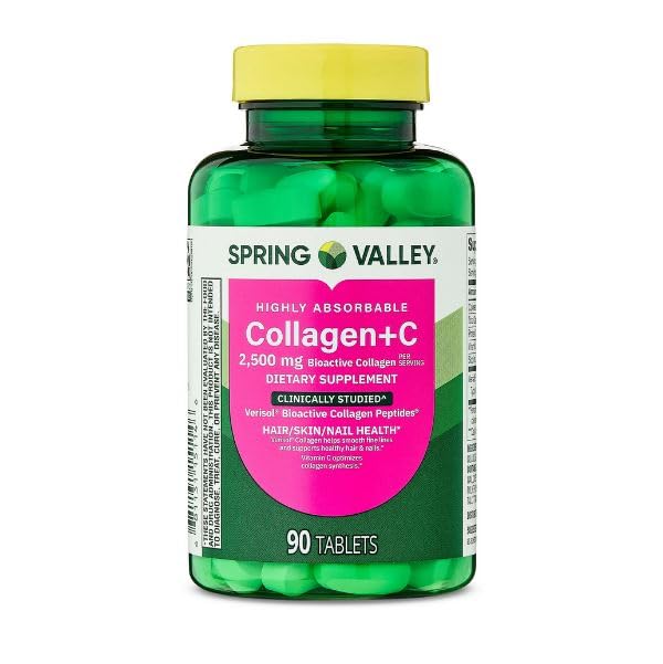 H4U Advanced Collagen with Vitamin C and Biotin Tablets, 90 Count