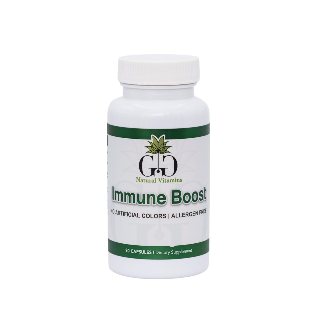 GG Natural Vitamins Immune Boost Nutritional Supplement 90 Capsules