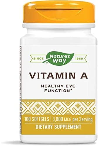 Nature's Way Vitamin A Softgels 100