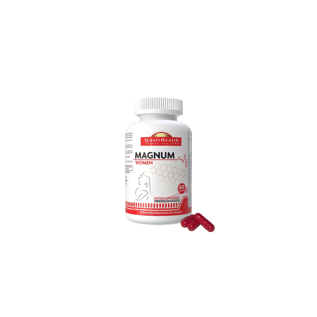 INTERFARMA CORPORATION QualiHealth Magnum Women Multivitamin Capsules 60 Count