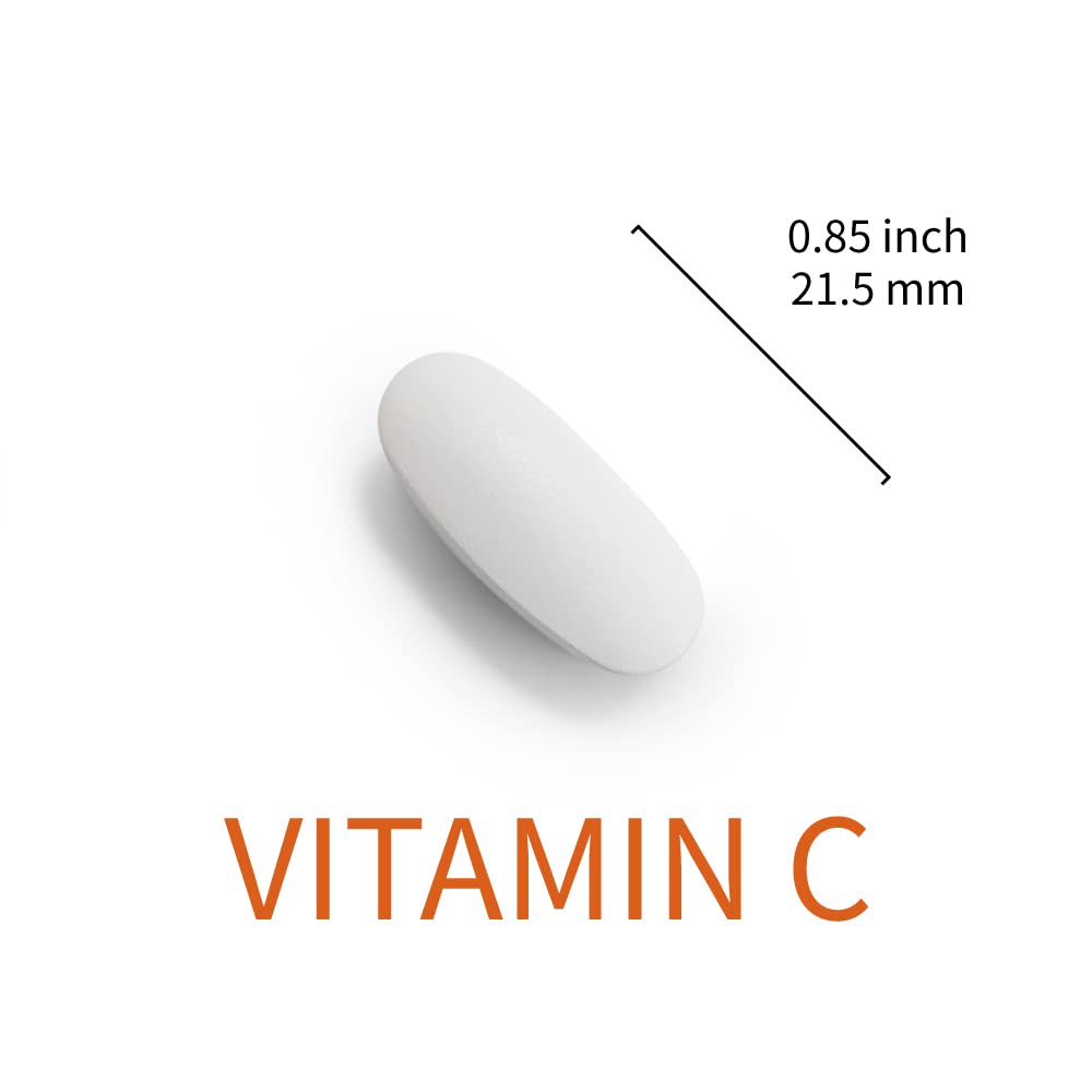 LOVITA Vitamin C 1000mg with Bioflavonoids & Rose Hips Timed Release Coating High Potency Tablet 360