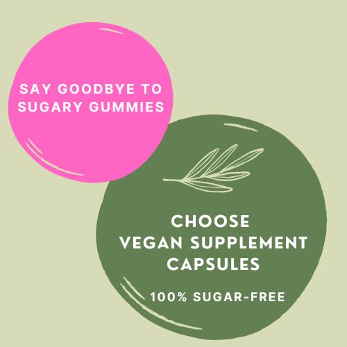 VEGANLY Vitamins Vegan Advanced Hair Nail Skin One-Daily 90 Capsules