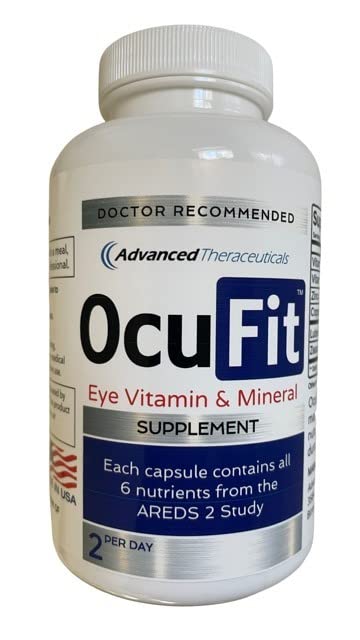 OCUFIT Eye Vitamin & Mineral Supplement Capsules 220 Count