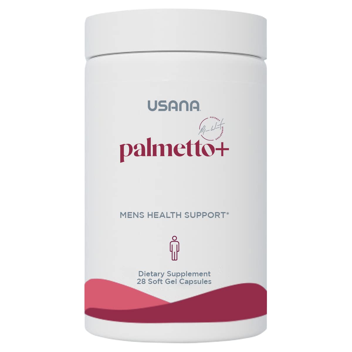 USANA Palmetto Plus Saw Palmetto Supplement for Men 28 Capsules