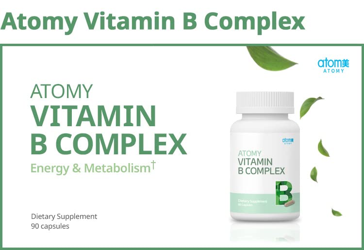 Vitamin B Complex Capsule 90 Count Vegan Gluten Free Non GMO