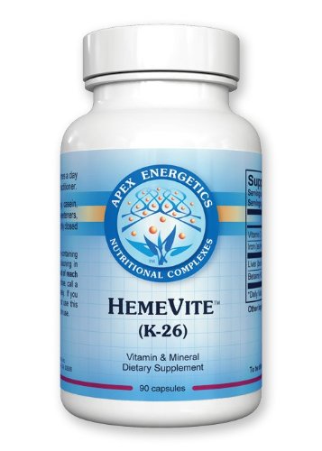 Apex Energetics HemeVite (K-26) 90 Capsules