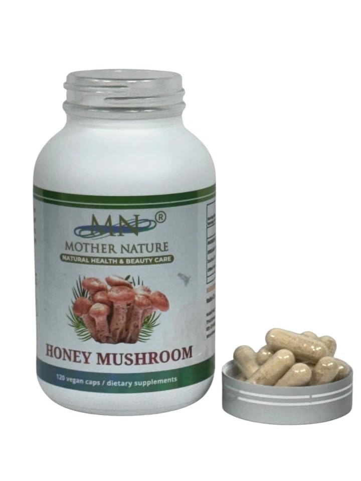 Mn Mother Nature Inc Mother Nature Honey (Armillaria mellea) Mushroom Supplement Capsule 120