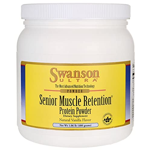 Swanson ULT Senior Muscle Whey Protein Powder 1.06 lb