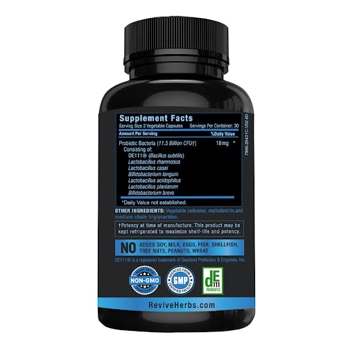 Revive Herbs Advanced Probiotic with DE111 Strain Capsule 60 Capsules