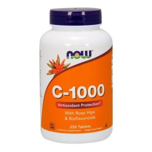 NOW Foods Vitamin C w/Rose Hips Tablets 500