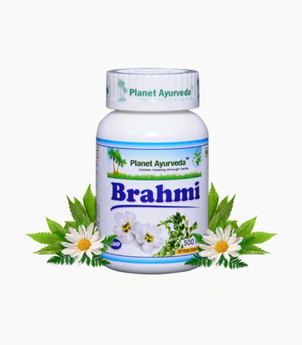 Planet Ayurveda Brahmi Tablets, 60 Count