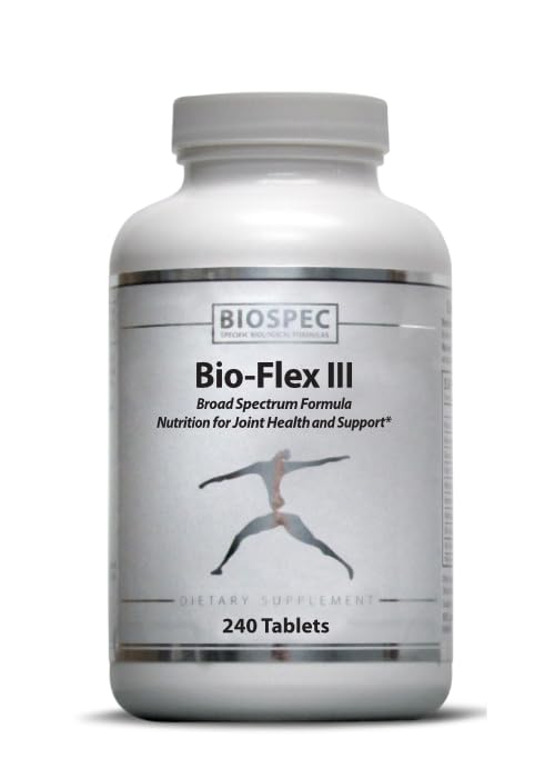 BIOSPEC NUTRITIONALS Bio-Flex III Joint Support Supplement Tablet 240 Count