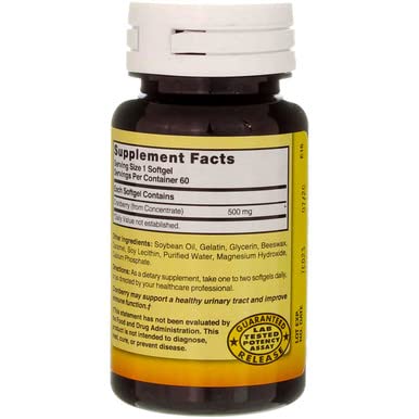 Nature's Blend Cranberry Concentrate 500 mg Soft Gels 120