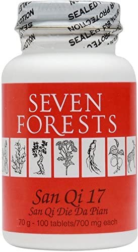 Seven Forests San Qi Tablets, 100 Count