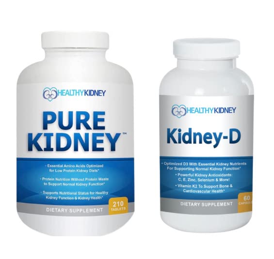 Kidney Restore Pure Kidney Health Supplement Capsules, 120 Capsules