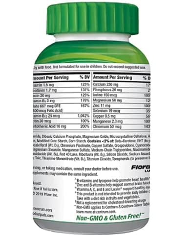 Centrum Silver Adults 50+, 325 Tablets