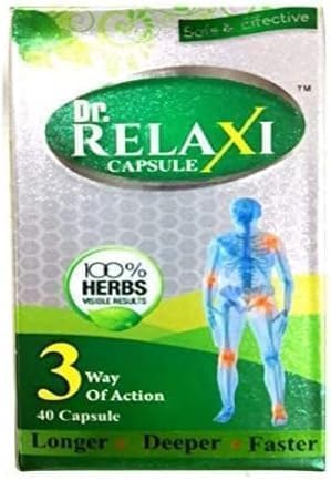 Generic Rajasthan Herbals Dr. Relaxi 40 Capsules