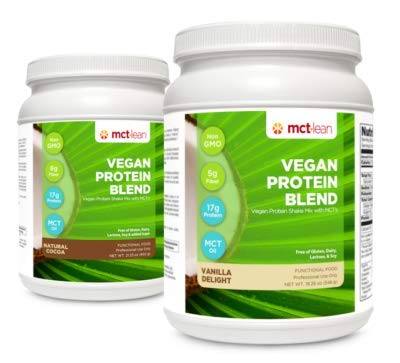 Mct Lean Vegan Protein Powder Blend Powder 1.2 lb