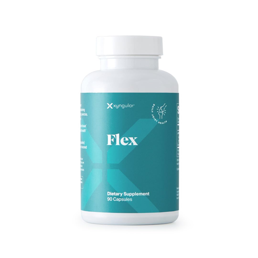 Xyngular Flex Joint Health Supplement with Glucosamine, Boswellia Serrata, Hyaluronic Acid & Bamboo Extract 90 Capsules