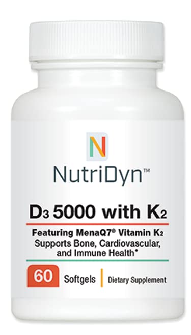 Nutri-Dyn D3 5000 with K2 Softgels 60