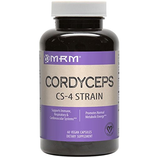 MRM Cordyceps CS-4 Strain 750 mg Capsules, 120 Count