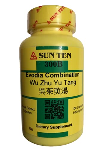 Seven Forests Evodia Combination Capsules, 100 Count