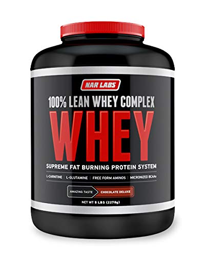 NAR LABS 100% Lean Whey Complex Powder 5 lb, 80 Servings