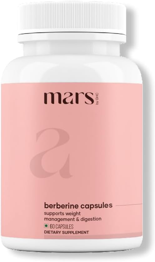 Mars by GHC Himalayan Berberine Capsules 60 Capsules